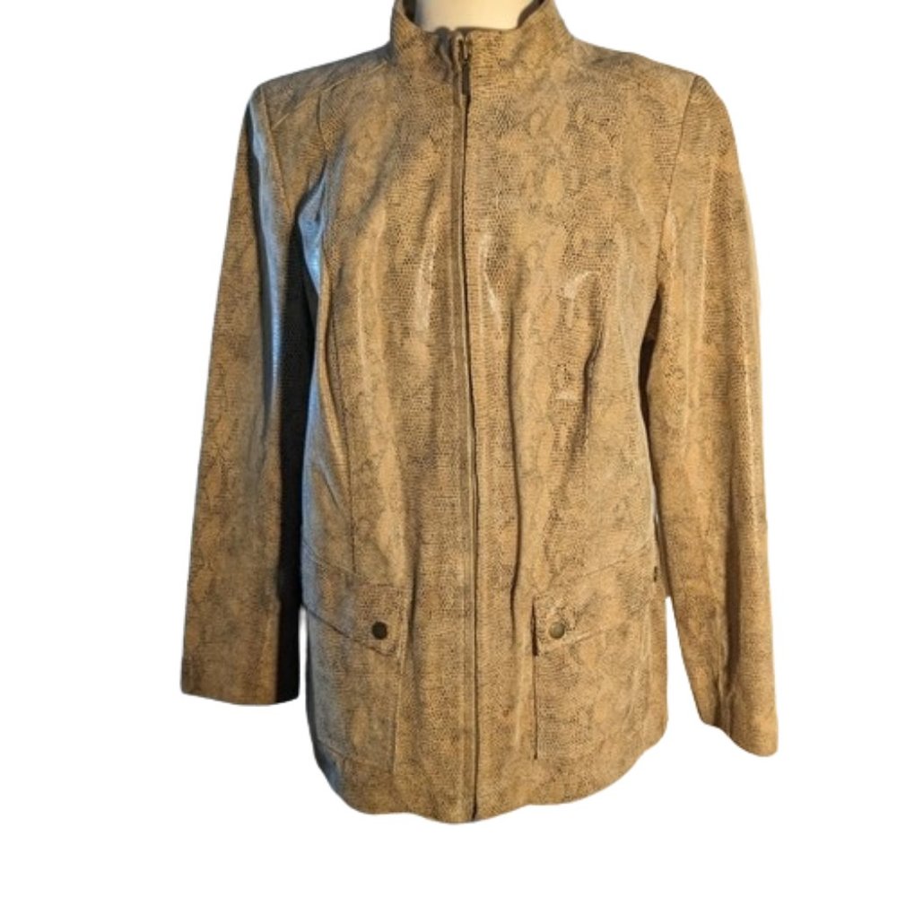 Alfani Woman Genuine Leather Jacket. 1X